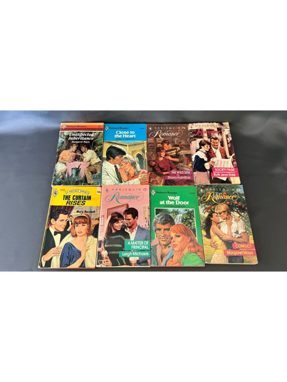 Vintage Harlequin Romance Book Set Of 8 Titles By Various Authors Classic Romanc - Picture 2 of 2